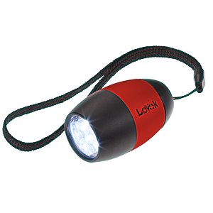 Push Button Mini Barrel Flashlight - 24 hr Main Image