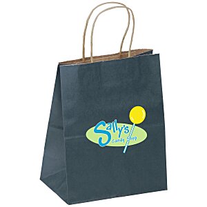 Matte Shopping Bag - 9-3/4" x 7-3/4" - Colored - Full Color Main Image