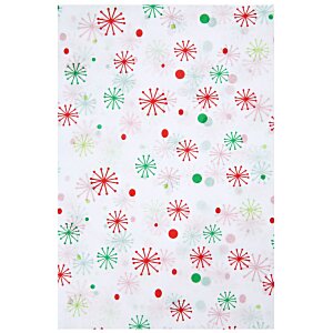 Tissue Paper - Seasons  Greeting Snowflakes Main Image