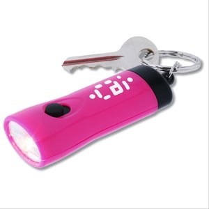 Flashlight Key Ring - Closeout Main Image