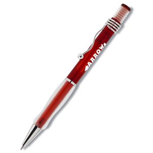 Translucent Squiggly Pen - Closeout Main Image