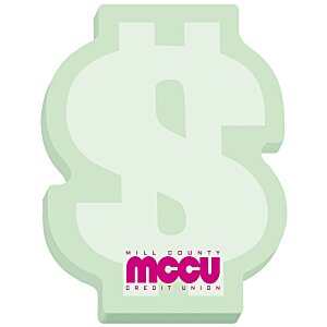 Bic Sticky Note - Dollar Sign - 100 Sheet - Stock Design Main Image