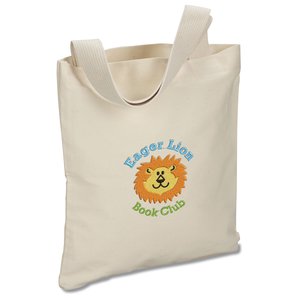 USA Made Bayside Promotional Tote - Natural - Embroidered Main Image