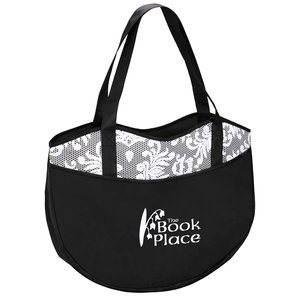 Leisure Tote with Lace Print Main Image