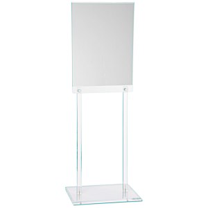 Floor Poster Stand – Clear Main Image