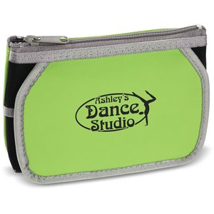 Zippered Cosmetic Pouch with Mirror Main Image