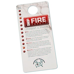 Fire Safety Hang Tag Main Image