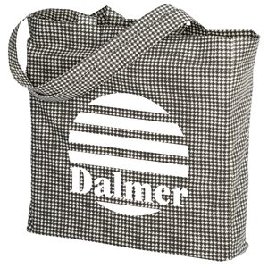 Printed Gusseted Economy Tote - Closeout Main Image
