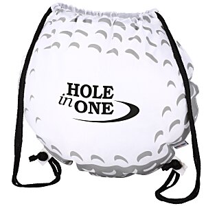 Game Time! Golf Ball Drawstring Backpack Main Image
