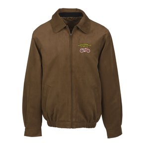 Cutter & Buck Microsuede City Bomber Jacket Main Image