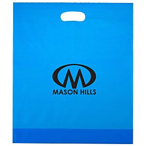 Colored Frosted Die-Cut Convention Bag - 18" x 15" Main Image