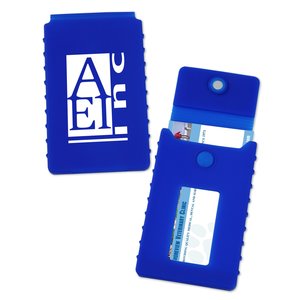 Silicone Business Card Case - Closeout Main Image