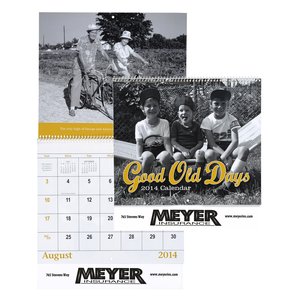 Good Old Days Calendar - Spiral Main Image