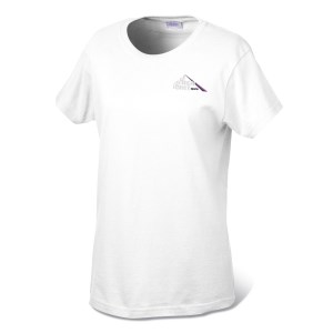 Gildan 6.1 oz. Ultra Cotton T-Shirt - Ladies' - Emb - White Main Image