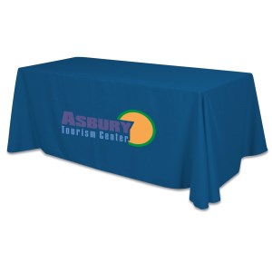 Closed-Back Table Throw - 6' - Heat Transfer - 24 hr Main Image