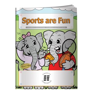 Sports are Fun Coloring Book - Overstock Main Image