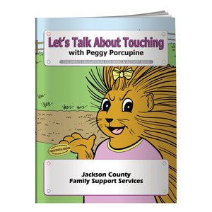 Let's Talk About Touching Coloring Book -Overstock Main Image