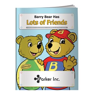 Barry Bear Has Lots of Friends Coloring Book - Overstock Main Image