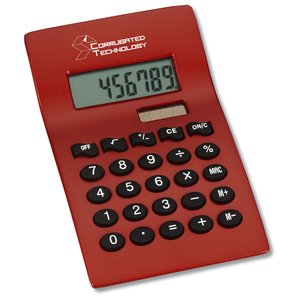 Curvaceous Metal Calculator - Closeout Main Image