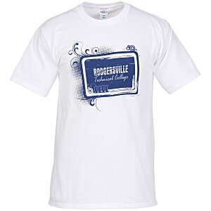 Hanes Authentic T-Shirt - Screen - White - Tech Design Main Image