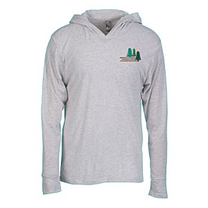 Next Level Tri-Blend Hoodie - White - Embroidered Main Image