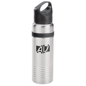 Color Accent Stainless Steel Bottle - 25 oz. - Closeout Main Image