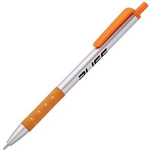 Grip Click Pen - Silver - 24 hr Main Image