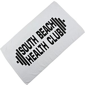 Thirsty Game Towel with CleenFreek - White Main Image