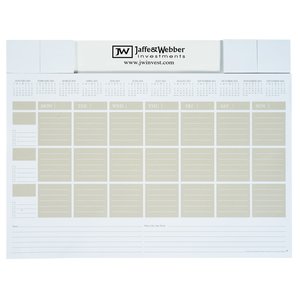 Adhesive Note Calendar Desk Pad Main Image