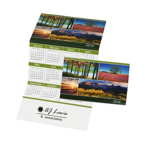 Z-Fold Calendar - Scenic Main Image
