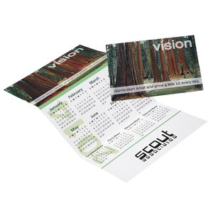 Z-Fold Calendar - Motivational-Vision Main Image