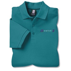 60/40 Blend  Pique Sport Shirt - Men’s - Closeout Colors Main Image