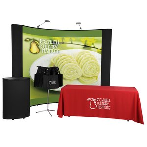 Deluxe Curved Quick Start Kit - 10' - Mural Center-100 Totes Main Image