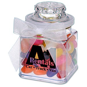 Plastic Goody Jar - Assorted Jelly Beans Main Image