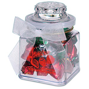 Plastic Goody Jar - Strawberry Delight Main Image