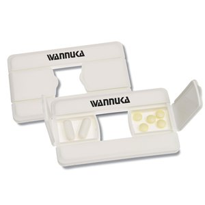 2 Compartment Wallet Pill Card - Closeout Main Image
