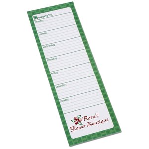 Bic Magnetic Manager Notepad - Weekly - 25 Sheet - 24 hr Main Image