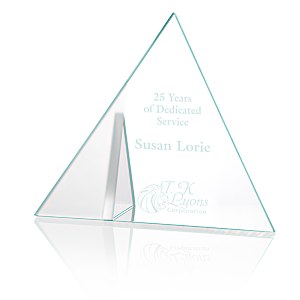 Frost Triangle Crystal Award Main Image