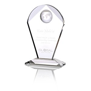 Global Excellence Crystal Award - 8" Main Image
