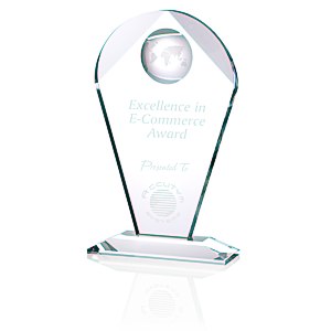 Global Excellence Crystal Award - 10" Main Image