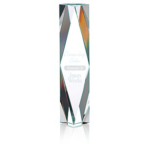 Diamond Crystal Tower Award - 10" Main Image