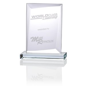 Prestige Starfire Glass Award - 8" Main Image