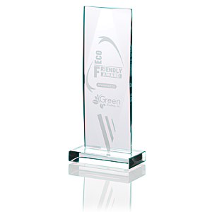 Captivate Starfire Glass Award - 10" Main Image