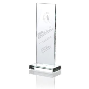Captivate Starfire Glass Award - 12" Main Image