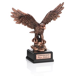 Determination Bronze Finished Eagle Award Main Image