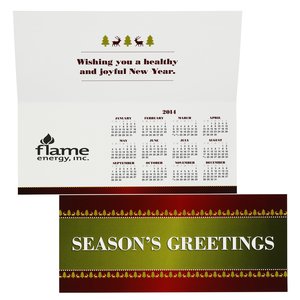 Greet n Keep Calendar Card - Seasons Greetings Main Image