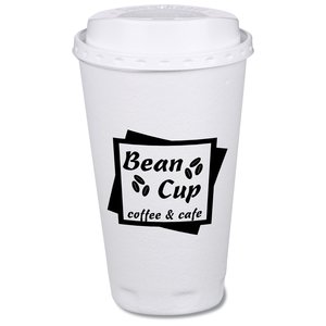Trophy Hot/Cold Cup with Traveler Lid - 16 oz. - Low Qty Main Image