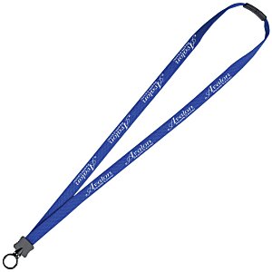 Lanyard with Neck Clasp - 5/8" - 32" - Plastic O-Ring - 24 hr Main Image