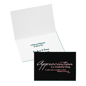 Appreciation Quote Note Card Main Image