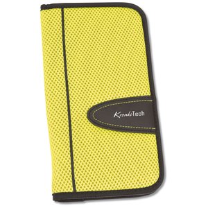 Eclipse Mesh Zippered Travel Wallet - Closeout Main Image